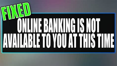 You are here; Home arrow. . Online banking is not available to you at this time